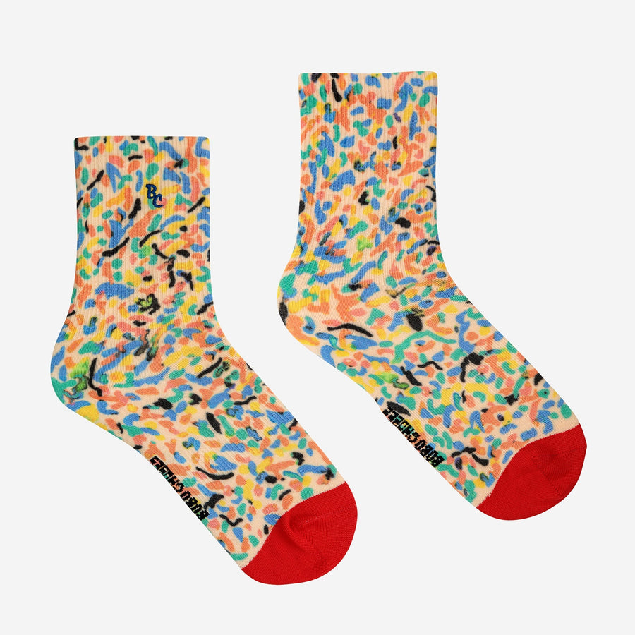 CONFETTI ALL OVER LONG SOCKS
