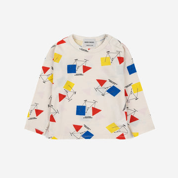 BABY CRAZY BICY ALL OVER LONG SLEEVE T-SHIRT