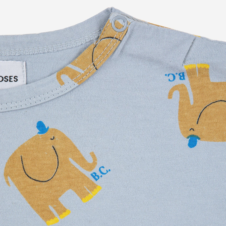 BABY THE ELEPHANT ALL OVER LONG SLEEVE T-SHIRT