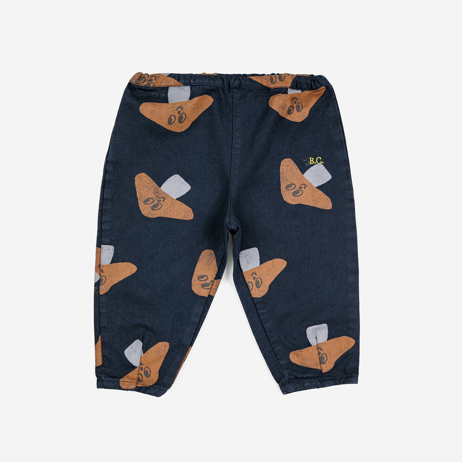 BABY MR. MUSHROOM ALL OVER WOVEN PANTS