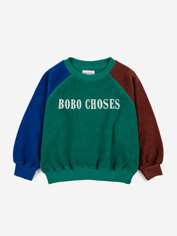 BOBO CHOSES COLOR BLOCK SWEATSHIRT