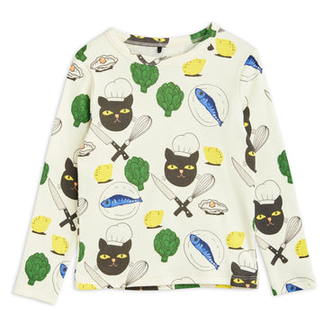 CHEF CAT LONG SLEEVE T-SHIRT