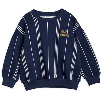 WHAT'S COOKING EMBROIDERED SWEATSHIRT