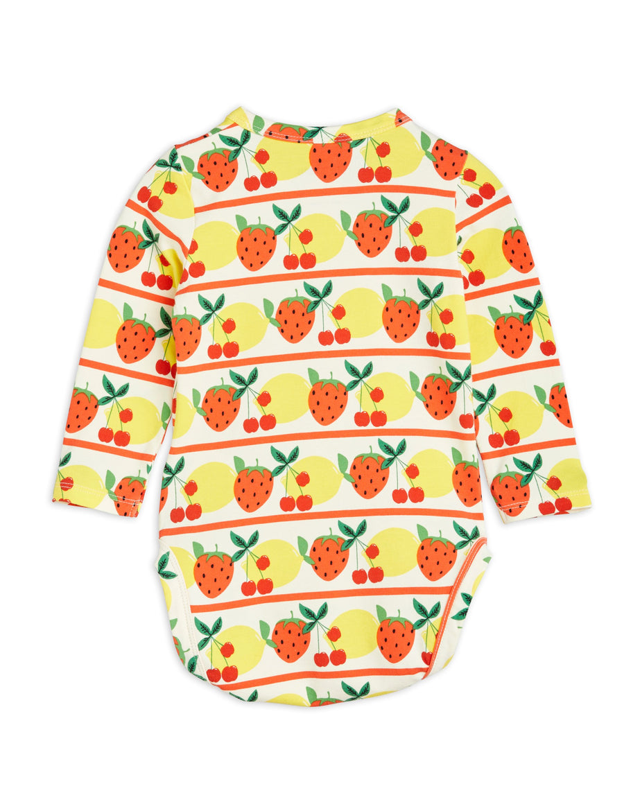 FRUITS LONG SLEEVE BODYSUIT