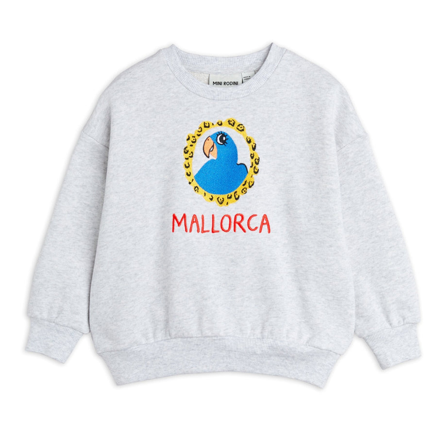 PARROT EMBROIDERED SWEATSHIRT