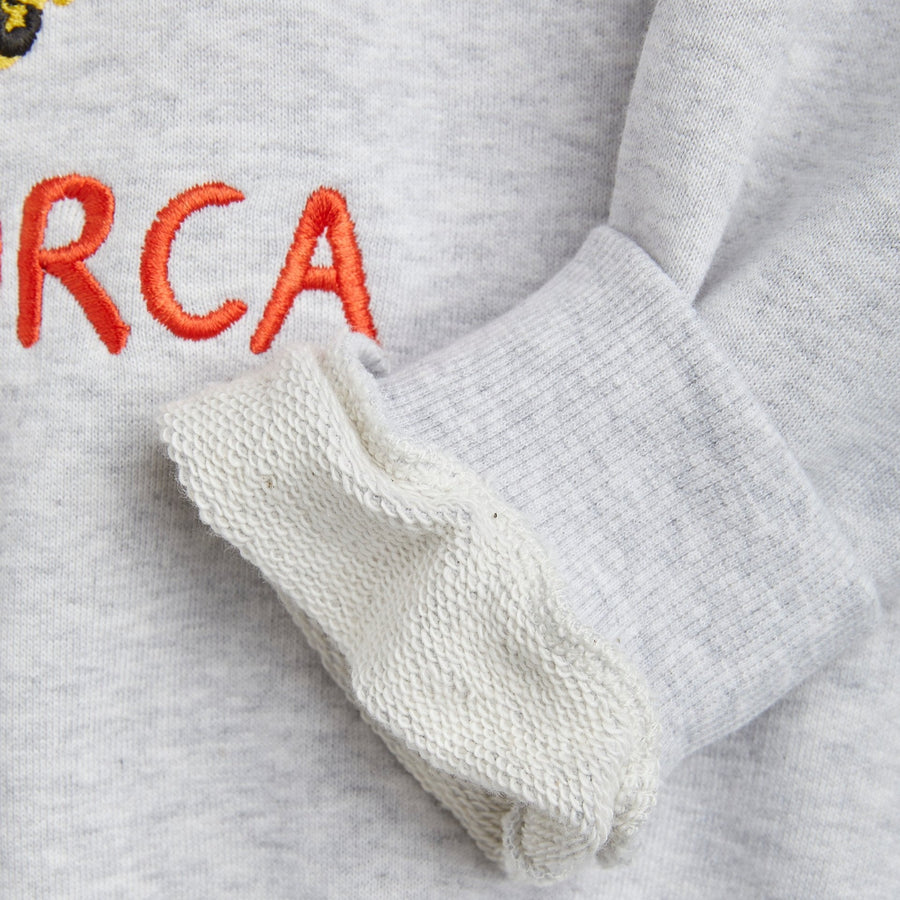 PARROT EMBROIDERED SWEATSHIRT