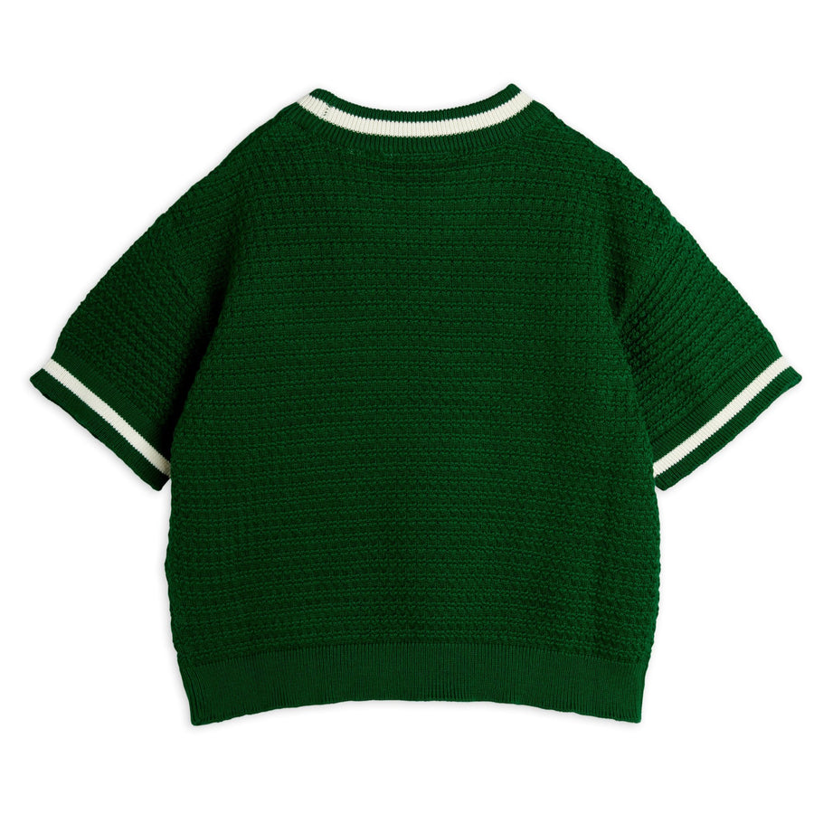 LIZARD CROCHET KNIT T-SHIRT