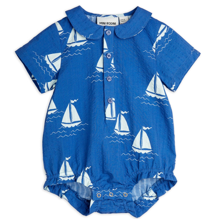 SAILING BOATS WOVEN BODYSUITS