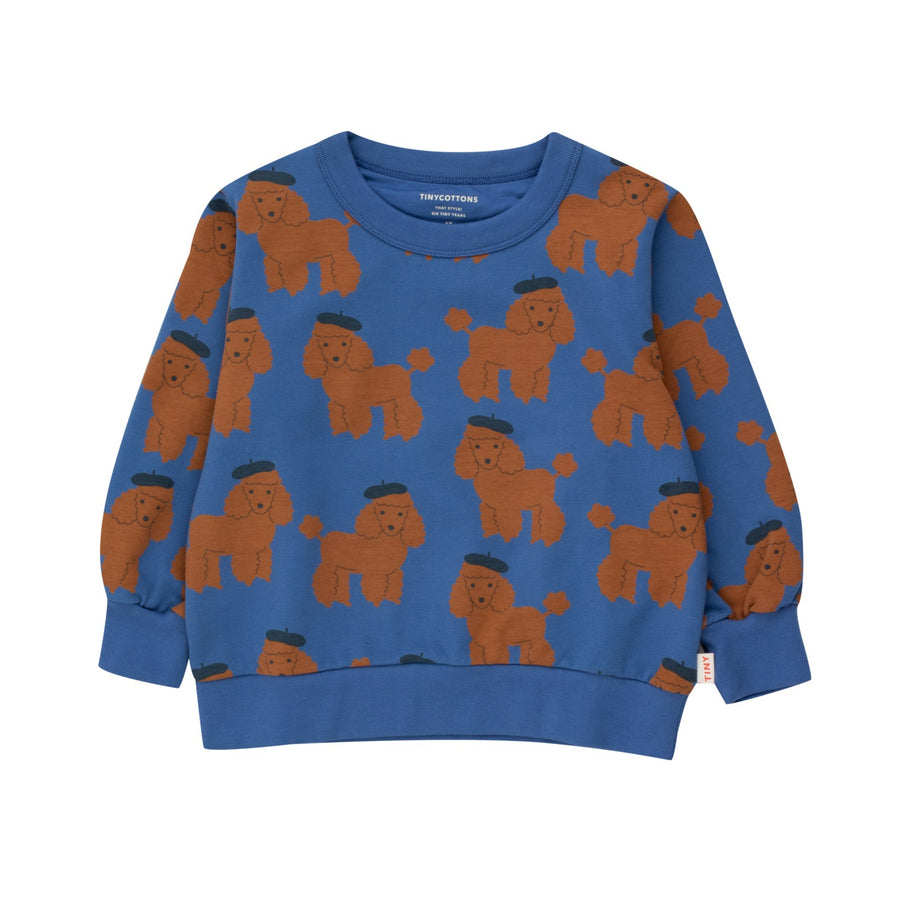TINY POODLE SWEATSHIRT