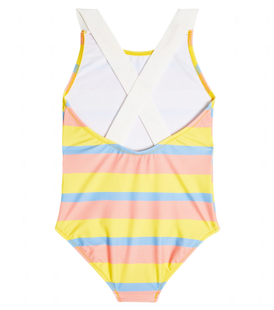 PASTEL STRIPE UV SWIMSUIT - MULTI