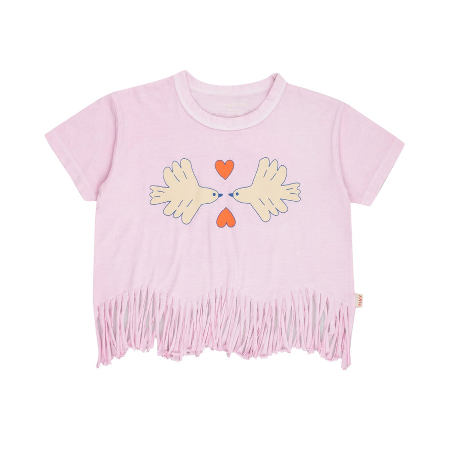DOVES TEE - LIGHT PINK