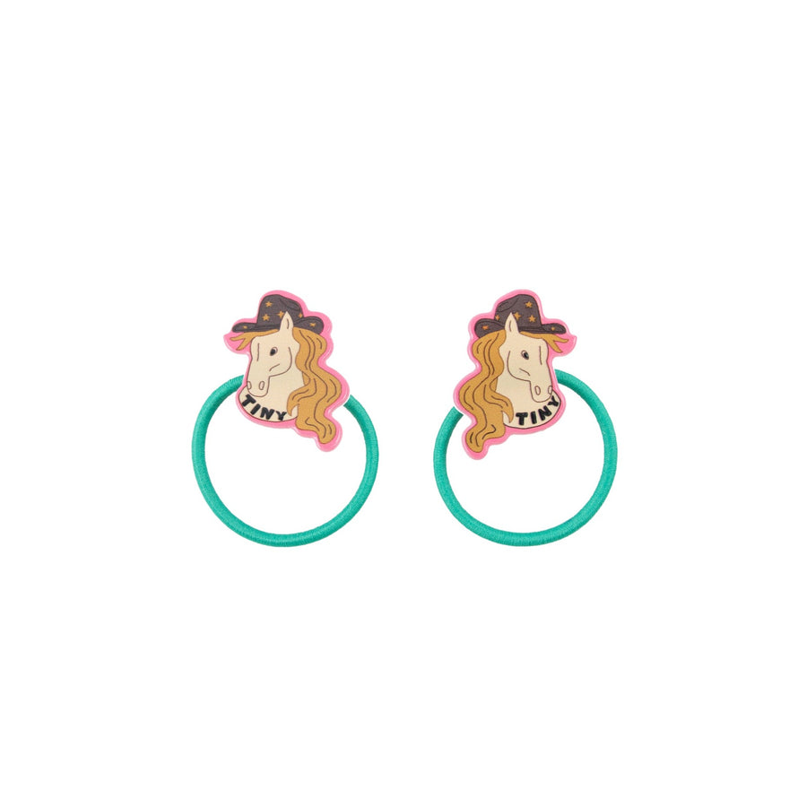 TINY HORSE HAIR RUBBER SET
