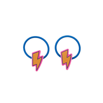 TINY LIGHTNING HAIR RUBBER SET