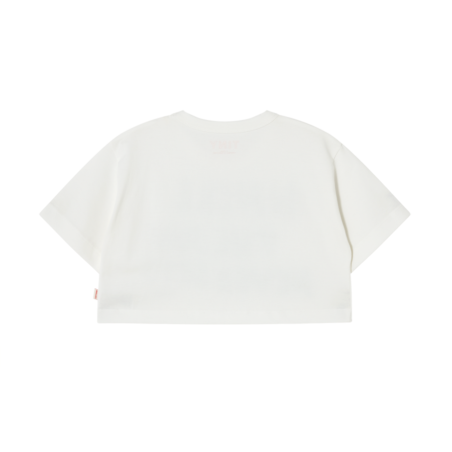 THE SUN GRAPHIC CROP TEE