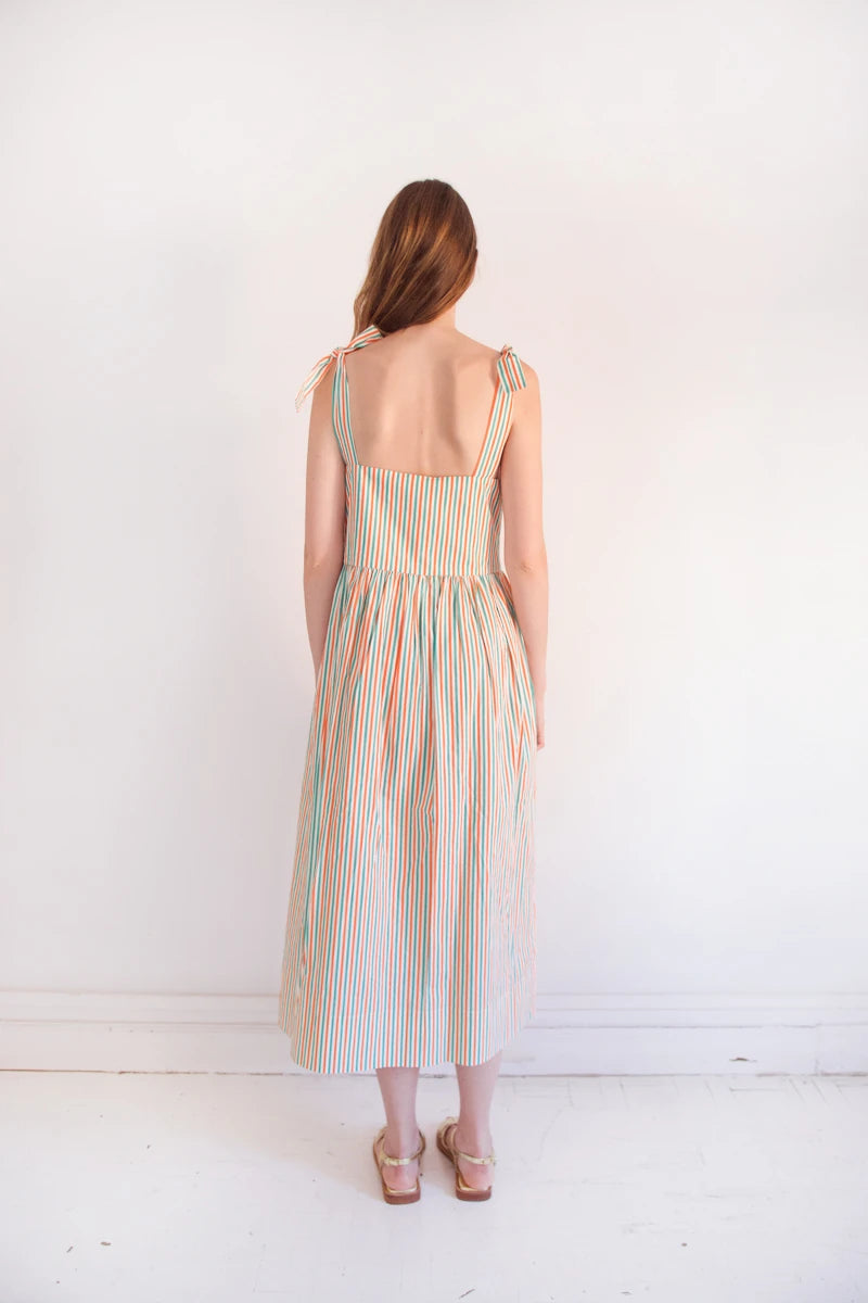 STRIPED STRAPS DRESS ⎸ ADULT