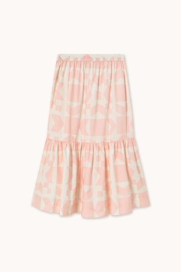 GEOMETRIC FRILL SKIRT
