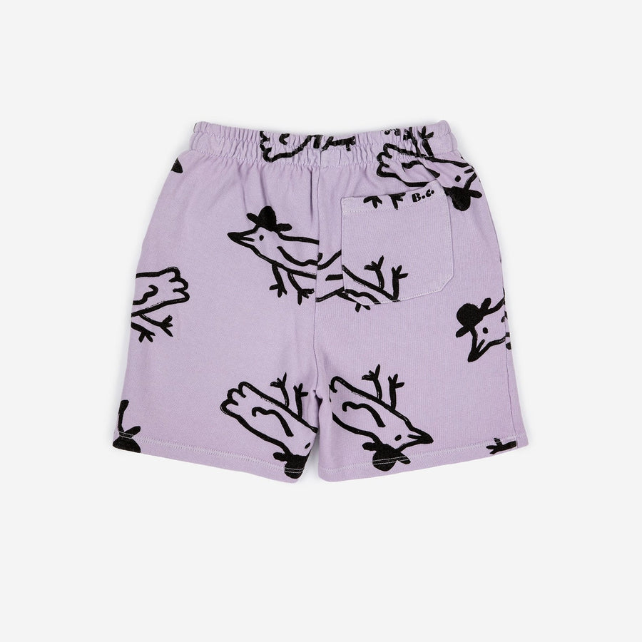 MR BIRDIE ALL OVER BERMUDA SHORTS