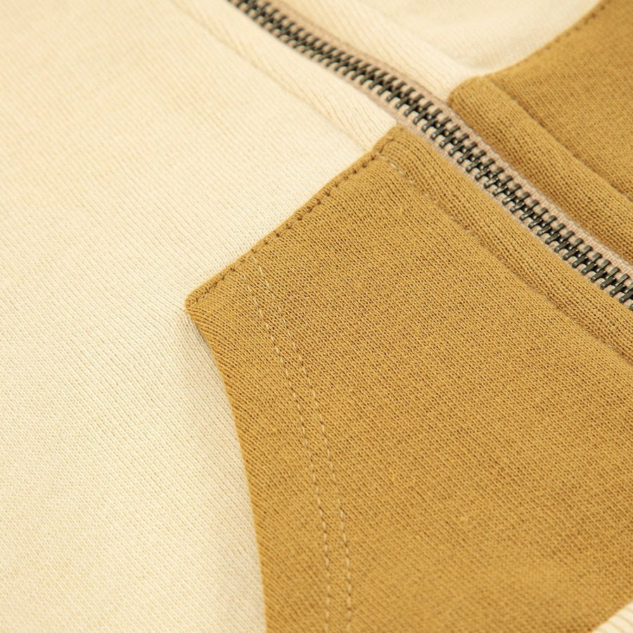 BOBO DIAGONAL COLOR BLOCK SWEATSHIRT