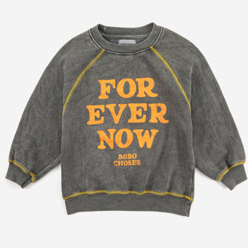 FOREVER NOW YELLOW SWEATSHIRT