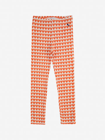 HEARTS ALL OVER LEGGINGS