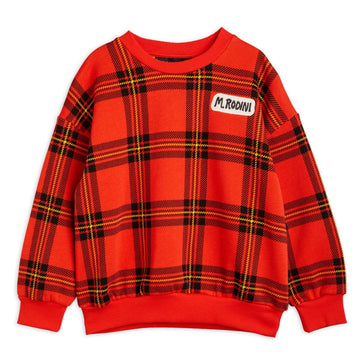 CHECK SWEATSHIRT