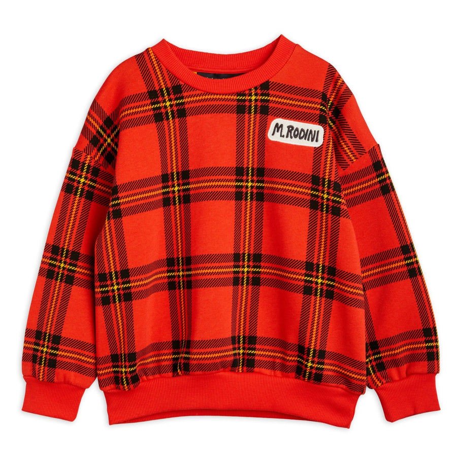 CHECK SWEATSHIRT