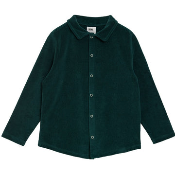 WANG SHIRT⎜BOTTLE GREEN