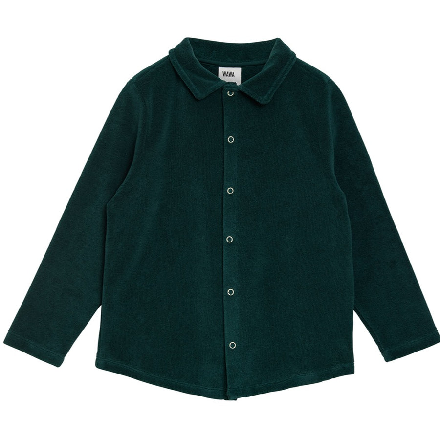WANG SHIRT⎜BOTTLE GREEN