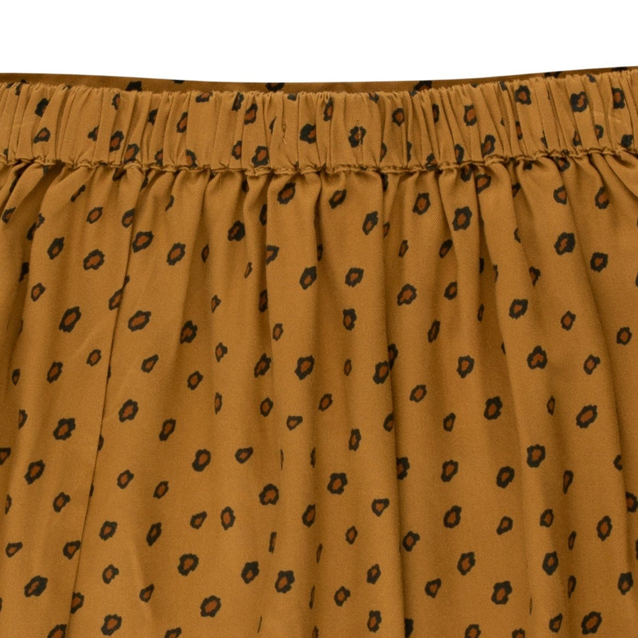 ANIMAL PRINT LONG SKIRT