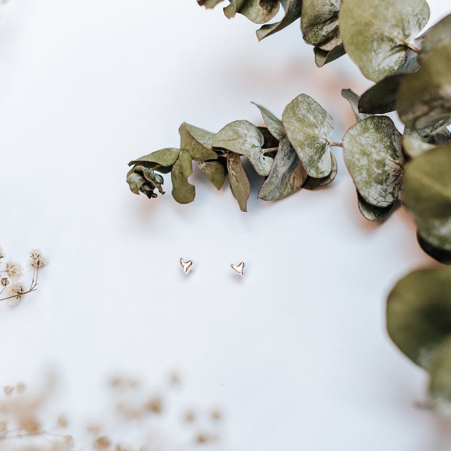 HEARTS EARRINGS - SILVER