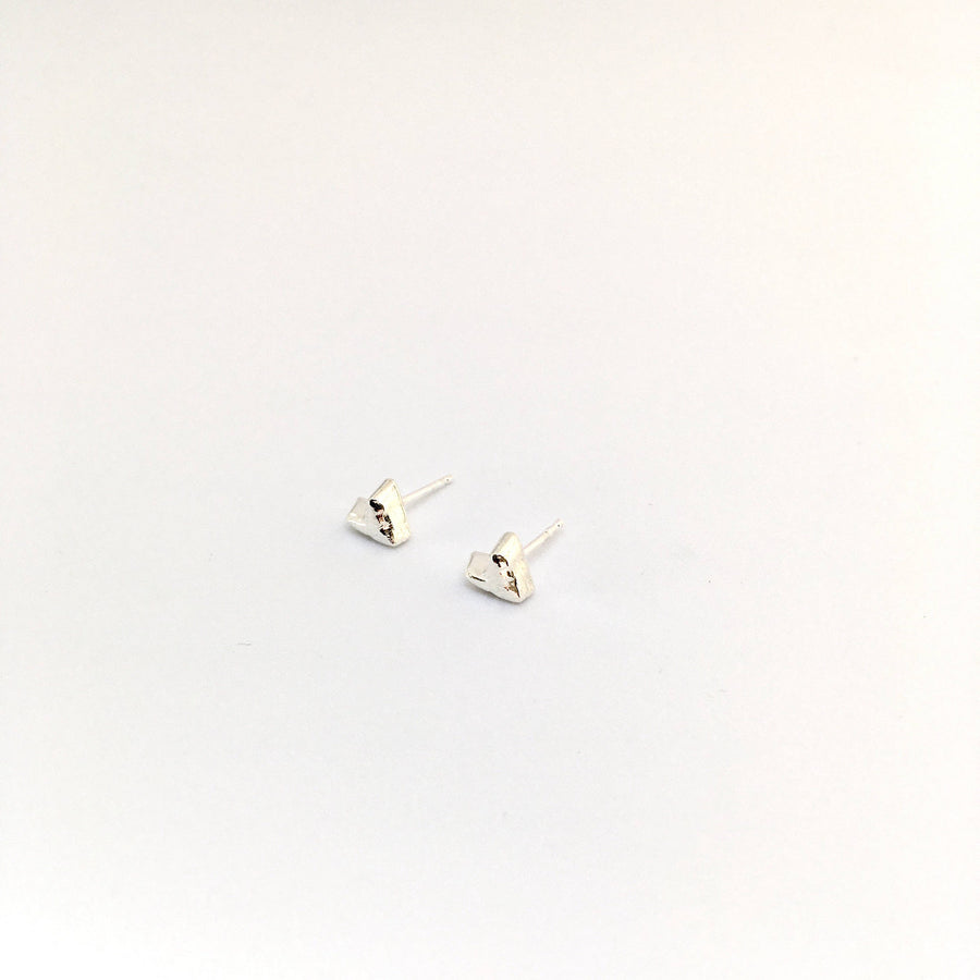 HEARTS EARRINGS - SILVER