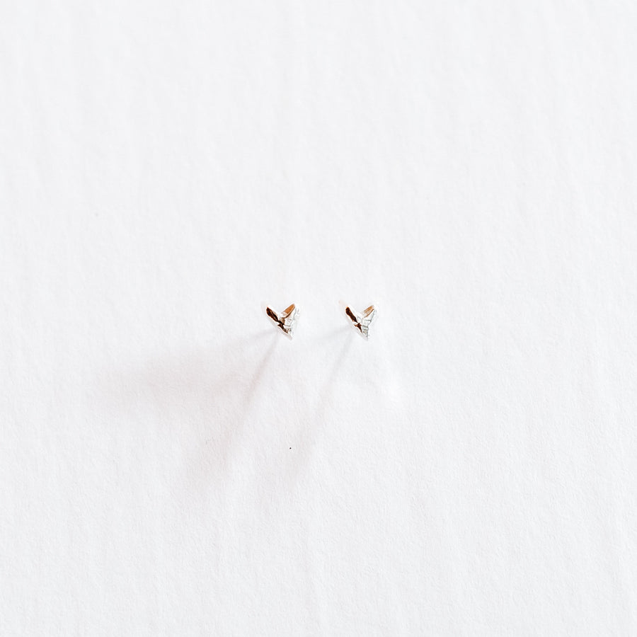HEARTS EARRINGS - SILVER