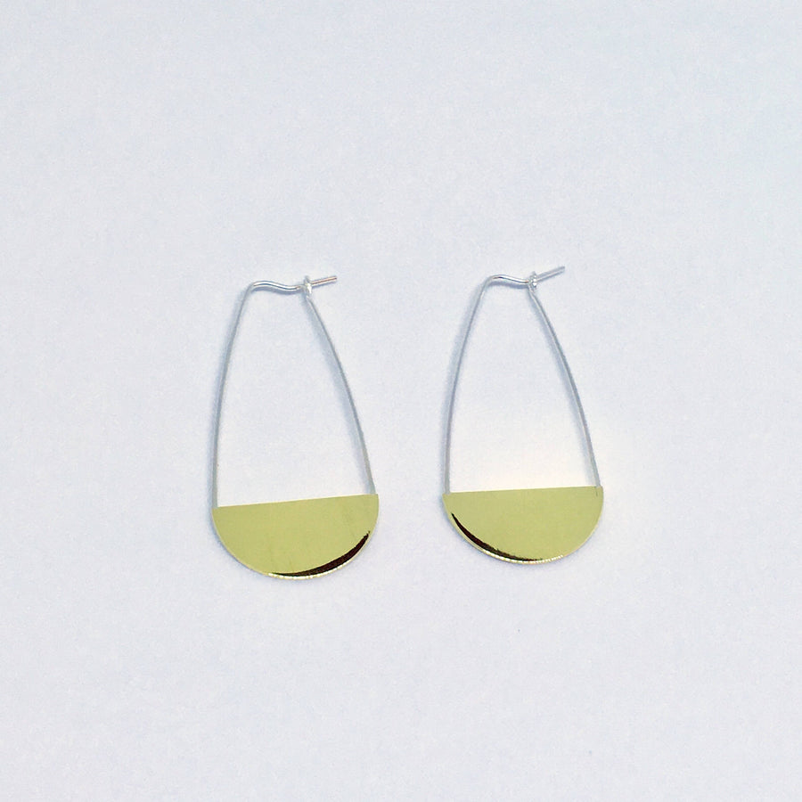 THÉRÈSE EARRINGS - BRASS