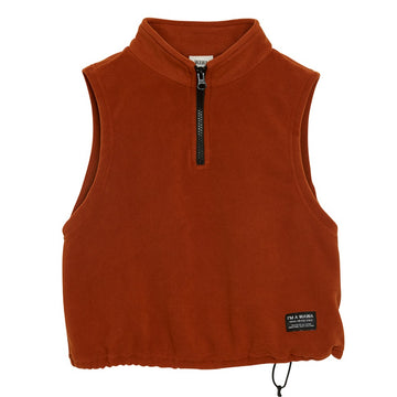 FLEECE CARAMEL VEST