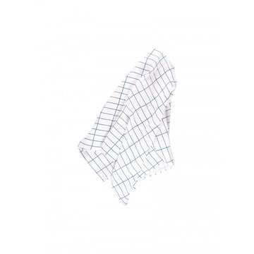 BLUE GRID SWADDLE